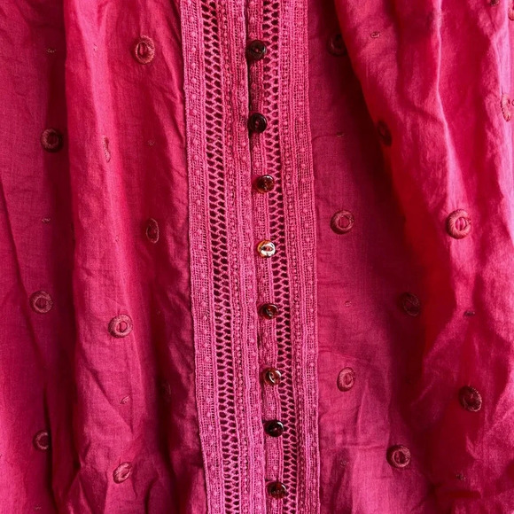 Maeve by Anthropologie Boho Button Down Shirt - Size XS - Picture 3 of 6